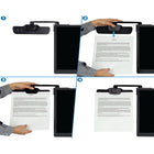 Mount-It! Monitor Copyholder Document Clip - Black-4
