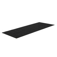 Edgewood Supreme Knob Heavy Traffic Entrance Mat - 6' 10" W x 10' L - Charcoal with Black Edging -Heavy Traffic