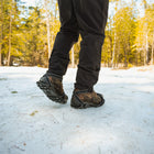 Impacto Sasquatch Hexagonal Steel Ice Cleats with Straps - Small - Men 6.5-8/Women 8.5-9.5 - Black - 1 Pair-Durable sole with heat treated hexagonal shape cleats provide six points of contact