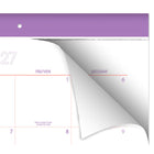 Mead 2027 Colour Pop Desk Pad - 17" x 22" - Bilingual-15 months of planning