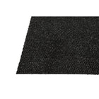 Edgewood Supreme Knob Heavy Traffic Entrance Mat - 3' 6" W x 10' L - Charcoal with Black Edging -Holds approximately 7 litres or 1.85 gallons of water per square yard