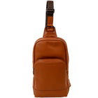 Champs Onyx Sling Bag - Brown-Adjustable Shoulder strap