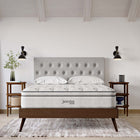 Modway Jenna 12" Innerspring and Foam California King Mattress-10" Individually Wrapped Coils