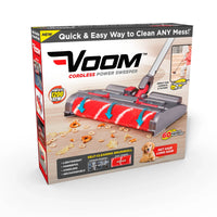 Voom 50" Cordless Sweeper Vacuum Stick - Black-VOOM is a lightweight, cordless, portable vacuum stick