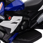 Qaba 6V Kids Electric 3-Wheel Motorcycle with Music and Headlights - Blue-Three wide tyres for balance and safety 