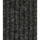 Edgewood Tidal Rib Light Duty Indoor/Outdoor Carpet Mat - 3' W x 4' L - Charcoal-No edges