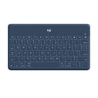 Logitech Keys-To-Go Bluetooth Keyboard for iPhone, iPad, and Apple TV - Blue-Keys-To-Go is a super-slim, super-light keyboard that you can keep with you through the day whether you re working or learning from the backyard or back at the office