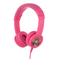 BuddyPhones Explore+ Headphones - Rose Pink-Headphone style on-ear, design for kids with SafeAudio
