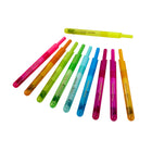 Crayola Clicks Retractable Markers - Neon - 10 Pack-TRAVEL FRIENDLY: Designed for on-the-go creativity, these markers resist drying out and feature easy-click tips, making them perfect for travel activities and spontaneous art sessions