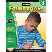 eBook: American Education Publishing 704278-EB Math Foundations - Grade 3-You will receive two emails: one confirming your entire order, and one with a "Download Software" buttonYou can download immediately or return to your email to download later
