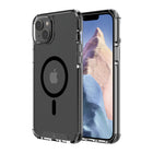 AXS PROShield Plus MagSafe Compatible Drop-tested Clear Case for Apple iPhone 14 - Black-Sleek reinforced corners maximize shock absorption