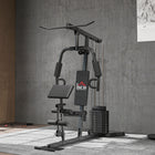 Soozier Home Gym Machine-Comes with roller padding for leg training 