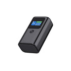 Kopplen 10000 mAh 30W USB-A USB-C Power Bank with LCD Display-Large Digital LCD Display: The easy-to-read screen shows battery life and features a built-in clock, alarm, stopwatch, and timer