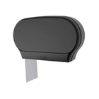 Globe JRT Twin Roll Toilet Paper Dispenser-Dispenses Universal Paper