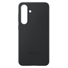 Samsung Silicone Cellphone Case for S25 FE - Black-Microfiber lining inside helps shield your phone from scratches and impacts