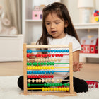 Melissa & Doug Abacus-Makes a great gift for 3- to 8-year-olds for hands-on, screen-free play