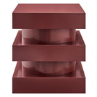 Modway Perpetuate Totem End Table - Spiced Apple-Arrives Fully Assembled