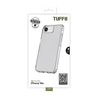 TUFF8 iPhone 17e/16e Rugged Case-Made from high-quality Polycarbonate materials