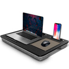 ShoppingAll Lap Desk - Black-Dimensions are 21.4” (54.4cm) x 14.1” (36cm)