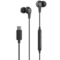 JLab JBuds Pro Wired USB-C Earbuds - Black-Premium sound quality with 10mm sound drivers