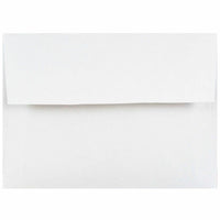 Jam Paper 4Bar A1 Invitation Envelopes - 3 5/8" H x 5 1/8" W - White - 50 Pack-Color: White