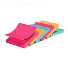 Staples Stickies Pop-up Notes - 3" x 3" - Bright Colours-3" x 3"