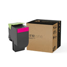 Ecotone 78C10M0 Lexmark Remanufactured Toner Cartridge - Standard Yield - Magenta-Manufacturer: Nu-Tone Brand