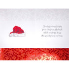 Rosedale Gold General Christmas Greeting Cards/Envelopes - 5-1/2" x 8" - Santa Hat - 6 Pack-Printed on premium uncoated paper