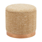 Zuo Fije Storage Ottoman - Oat Yellow-6