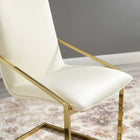 Modway Pitch Performance Velvet Dining Armchair - Gold/Ivory-Performance Velvet Upholstery