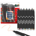 Sharpie Creative Markers - Fine Tip - Warm Tones - 12 Pack-Creative markers with a paint-like ink that won't bleed through paper