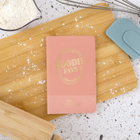 Mead Moments Cuisine Journal - 3-1/2" X 5-1/12" - 48 Pages-Designed to delight. Finished with a pink cover and gold detailing, it includes 48 pages with space to capture up to 20 memorable dining moments.