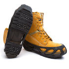 Impacto Stride Full Boot Overshoe Multidirectional Steel Ice Cleats - Large - Men 10.5-13 - Black - 1 Pair-Designed for maximum traction to allow a natural stride