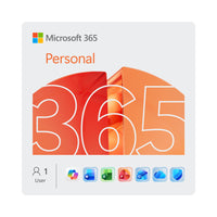Microsoft 365 Personal - 1 Device - 12-Month Subscription + 3 Months - Bilingual [Digital Download]-Works on PC, Mac, iPhone, iPad, and Android devices