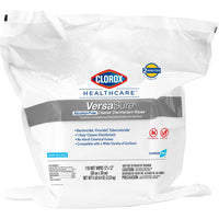 CloroxPro Clorox Healthcare VersaSure Cleaner Disinfectant Wipe - 12 x 12 - 110 Wipes/Bag - 2 Pack-Strong, durable, cloth-like wipes, compatible with a wide variety of surfaces