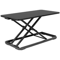 Mount-It! Adjustable Standing Keyboard and Mouse Platform - Black-Height adjustable converter will help you find your most comfortable work position