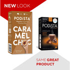 PODiSTA Chocolate Caramel Pod Nespresso Original Line Capsules - 60 Pack-You can make Caramel Chocolate COLD, just extract over Ice and add cold milk, for a delicious summer alternative