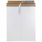 JAM Paper Photo Mailer Stiff Envelopes with Self Adhesive Closure, 11 x 13.5, White Recycled, 10 Pack (3PSWg)-White