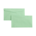 JAM Paper #6 3/4 Pastel Commercial Coloured Envelopes - 3.625" x 6.5" - Light Green - 50 Pack-Quantity: 50 pack