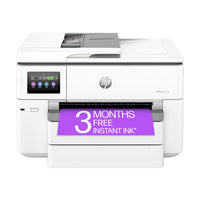 HP OfficeJet Pro 9730e Wide Format Wireless All-in-One Colour Inkjet Printer with Bonus 3 months Instant Ink with HP+-The OfficeJet Pro 9730e is perfect for offices printing professional-quality colour documents like floorplans, mood boards and spreadsheets