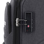 Samsonite ZoomR 360 Spinner Large Luggage - 32" - Grey-Padded top and side carry handles help you to lift a fully-packed case