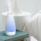 Pure Enrichment PureSpa Aroma Diffuser-Soft Mood Light: Optional color-changing LED lighting creates a relaxing ambiance and soft night glow while ionizer feature helps lift mood and relieve stress.
