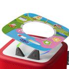 tonies Tonieplay Peppa Pig: Playdate with Peppa Game-To get started, wake the Toniebox 2, place the Tonieplay Disc on top, add the Controller to the Light Ring, set up the Puzzle Board, and press the button-keep your Peppa Pass nearby to begin your adventure. Explore Peppatown by choosing different locations with the Controller, where friends are waiting with stories, quizzes, and activities. When prompted, hold your Peppa Pass over the Controller (or press the button if you don’t have it) to unlock parts o