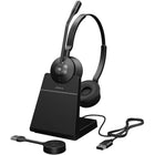 Jabra Engage 55 SE USB-A MS Stereo Wireless Headset - Teams-Stereo sound & wideband audio, optimized for speech clarity
