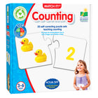 University Games The Learning Journey Match It: Counting - Number Matching Puzzle For Kids - Early Learning Counting Game - Number Recognition Game For Kids-Develop early math skills