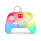 PowerA Advantage Wired Controller for Nintendo Switch 2 with Lumectra - White-7