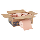 Georgia Pacific Remium All Purpose Roll Double Recrepe Wiper, 10" x 250 Ft - Orange - 6 Pack-Orange, Material: Double recrepe (DRC)