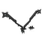 IntekView Dual Monitor Mount with Gas Spring-The MS152 allows you to clear your desk's surface while providing an ergonomic working position.