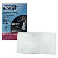 Advantage Replacement HEPA Cloth Bag - Kirby Generation 3 - 6 Pack-Replacement HEPA Cloth Bag