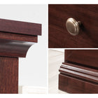Sauder Bookcase with Drawers - Select Cherry-Clear instructions: With illustrated instructions and labeled parts, you'll set it up quickly and easily